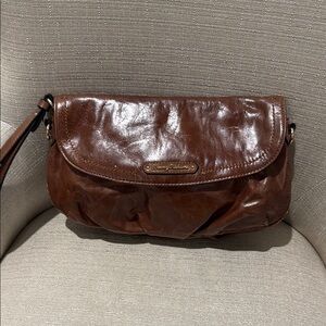 Brown Leather Crossbody Bag